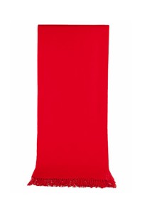SKSL003  製造活動披肩  來樣訂造大紅色披肩   印logo禮品圍巾    披肩製造商  超長圍巾